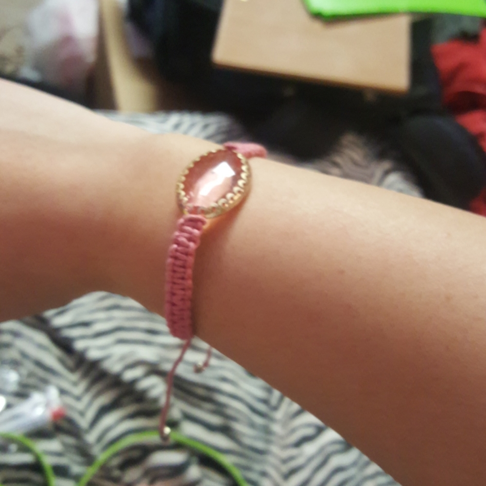 Pink bracelet